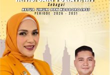 Wakil Ketua DPR RI Sari Yuliati terpilih sebagai Ketua Umum Kosgoro 1957 dan Anggota DPRD NTB Efan Limantika. (Fend)