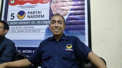 Anggota Komisi V DPR RI dari Dapil NTB I Mori Hanafi. (Iba/Ist)