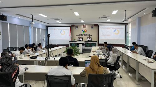 Badan Pusat Statistik (BPS) Nusa Tenggara Barat (NTB merilis hasil ekspor impor NTB. (Iba)