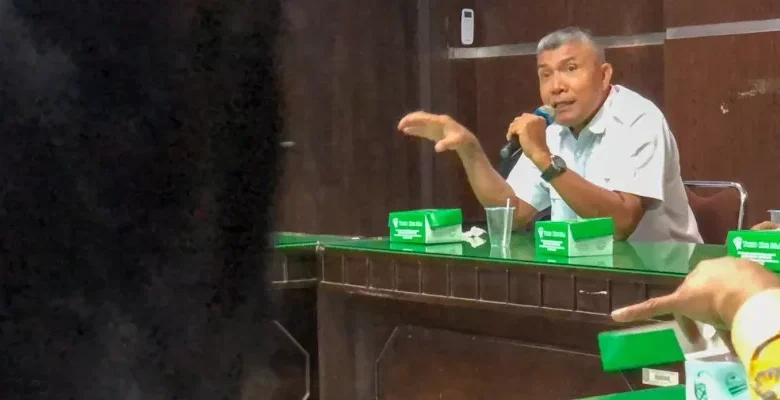 Kepala Bidang Informasi Publik Dinas Komunikasi Dinas Komunikasi, Informasi dan Statistik Provinsi NTB (Kabid IKP) Harun Al Rasyid menghadiri rapat persiapan Program Pertukaran Pemuda Australia-Indonesia (Australia-Indonesia Youth Exchange Program (AIYEP), bertempat di Aula Kantor Dispora NTB, Rabu(6/11/2024) di Mataram. (Iam)