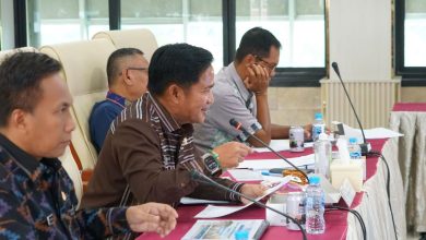 Penjabat Gubernur NTB Hassanudin mengikuti evaluasi kerja Penjabat Gubernur di Kantor Kementerian Dalam Negeri RI Jakarta (9/1/2024).