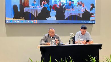 Rapat Konsolidasi Asosiasi Petambak Udang Indonesia (Shrimp Club Indonesia) yang dipimpin langsung Sekretaris Daerah (Sekda) Provinsi Nusa Tenggara Barat (NTB) Lalu Gita Ariadi dan Ketua SCI NTB Suryadi, di Mataram (11/1/2025).