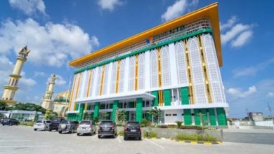 Kantor Pusat Bank NTB Syariah di Jalan Udayana Dasan Agung Kota Mataram. (Iba/Ist)
