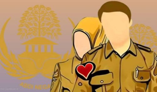 Ilustrasi sepasang ASN selingkuh. (Iam/Ist)
