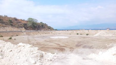 Galian kolam tambak udang di desa boro kec. sanggar, kab. Bima. (Fen/Ist)