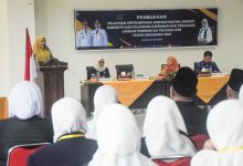 Wakil Gubernur NTB Indah Dhamayanti Putri, saat menghadiri pembukaan kegiatan Diklat PKP dan PKA di Wisma Tambora. (Fen/Ist)