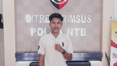Endri, aktivis mahasiswa yang berasal dari desa taloko. (Fen/Ist)
