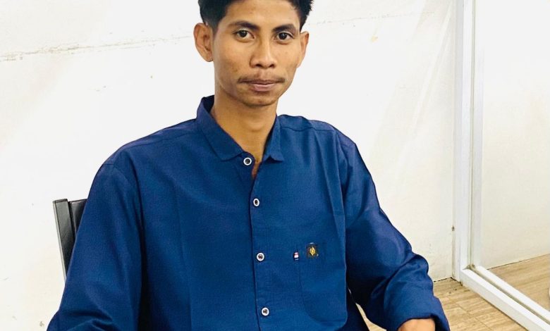Aditia Saputra, sekalu Ketua Komisariat FTK UIN Mataram. (Fen)