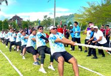 Tim Tarik Tambang Maluku Utara. (Fen/Ist)