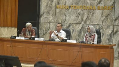 Gubernur NTB Lalu Muhamad Iqbal, saat membuka Pelatihan Kepemimpinan Nasional (PKN) Tingkat I Angkatan LXIII. (Fen/Ist)