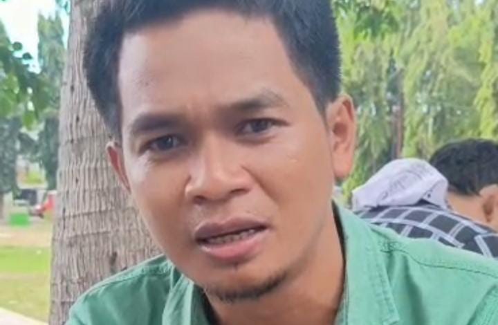 Jahuddin Denis, Koordinator lapangan aliansi PPS. (Fen/Dok. Pribadi)
