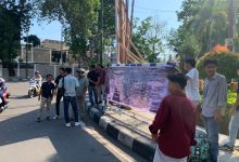 Masa aksi yang tergabung di aliansi pemuda NTB. (Fen/Ist)