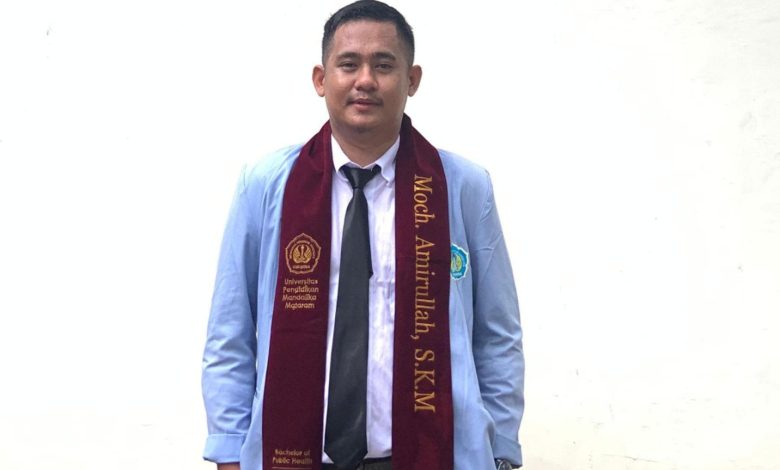 Moch. Amirullah, wisudawan undikma tahun 2025. (Fen/dok. Pribadi)