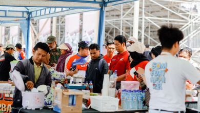 Keadaan UMKM kecil di sekitaran sirkuit mandalika. (Fen/Ist)