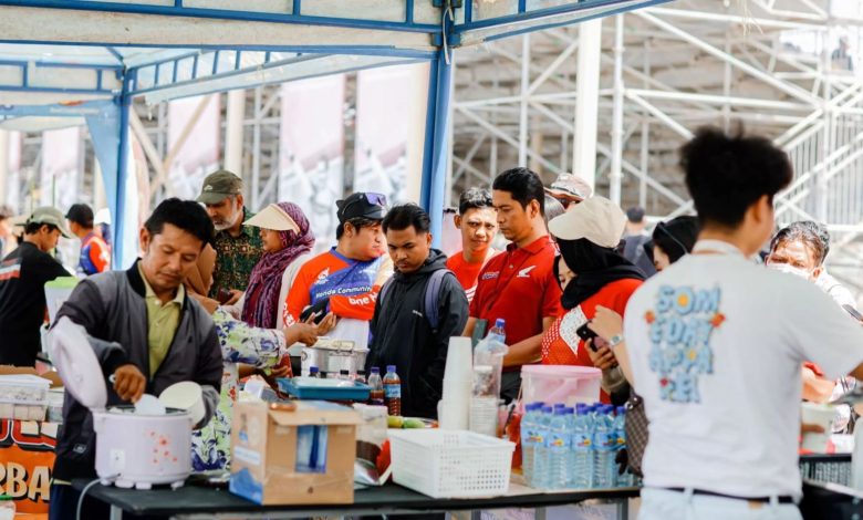 Keadaan UMKM kecil di sekitaran sirkuit mandalika. (Fen/Ist)