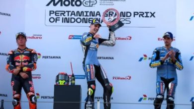 Pemenang ajang motoGP Mandalika Tahun 2025. (Fen/Ist(