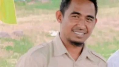 Islonda, salah satu korban penggelapan dana nasabah uni BRI kempo manggelewa. (Fen/Ist)