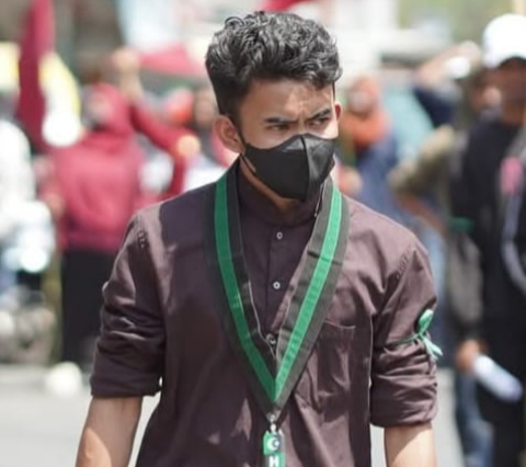 Lalu Muhamat Yasir, anggota HMI Komisariat Jantung Cabang Dompu. (Fen/Ist)