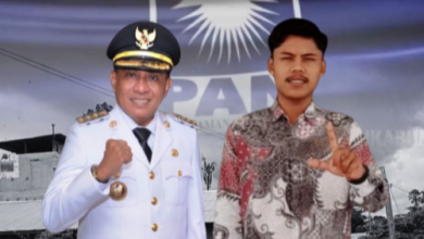 Ady Mahyudi, Bupati Bima dan Bung Endri, Ketua AMPPID NTB. (Fen)
