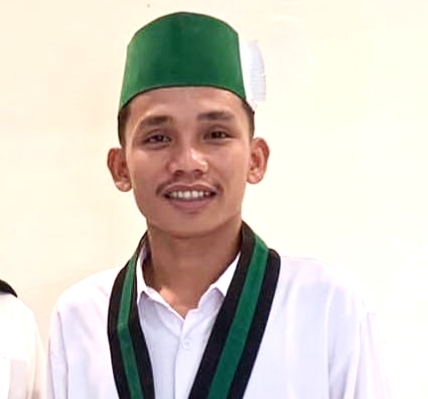 Sudirman, Ketua Umum HMI Cabang Mataram, juga sebagai putra asli sanggar. (Fen/Ist)