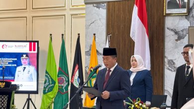Gubernur NTB Dr. H. Lalu Muhamad Iqbal melantik Pejabat Pimpinan Tinggi Pratama dan Pejabat Administrator di lingkup Pemprov NTB (9/1/2025).