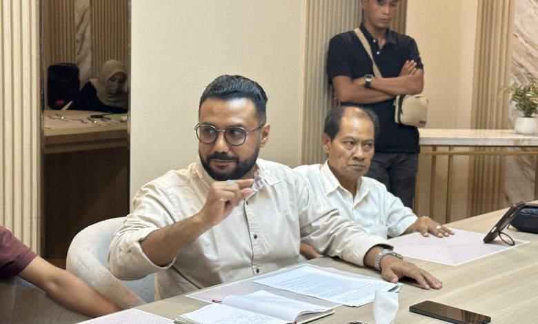 Kuasa Hukum 3 SPBU di Kabupaten Lombok Utara yang dieksekusi Fuad Alhabsy. (Fend)