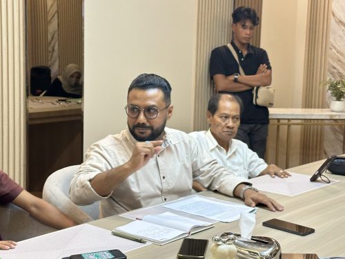 Kuasa Hukum 3 SPBU di Kabupaten Lombok Utara yang dieksekusi Fuad Alhabsy. (Fend)