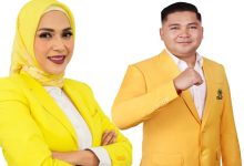 Wakil Ketua DPR RI Sari Yuliati dan Anggota DPRD NTB Efan Limantika. (Fend)