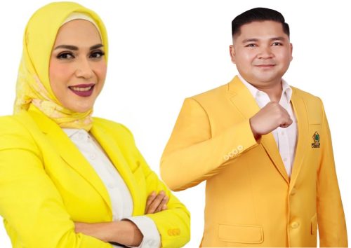 Wakil Ketua DPR RI Sari Yuliati dan Anggota DPRD NTB Efan Limantika. (Fend)